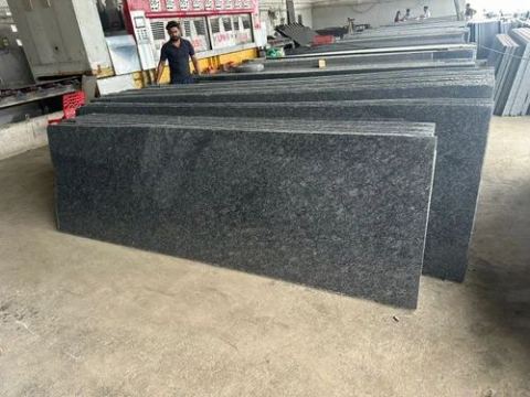 Steel Grey Granite (Standard Polish) - Granite Slab | Stone Garage