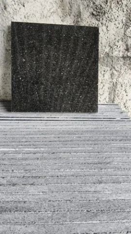 2x2 Feet Black Galaxy Granite Tiles - Black Galaxy Granite | Stone Garage