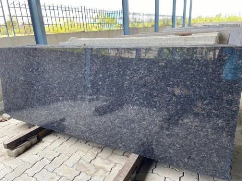 Sapphire Blue Granite Slabs - Black Granite | Stone Garage